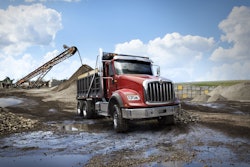 The International HX Series trucks will eventually replace the International PayStar line