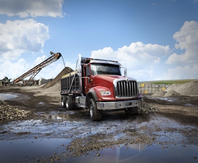 The International HX Series trucks will eventually replace the International PayStar line