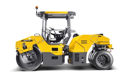 Crusher Works now offers Atlas Copco heavy compaction equipment, such as the CC5200 asphalt roller.