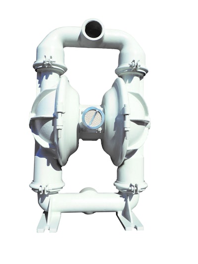 The new diaphragm pumps from CP include three different housings, pictured here is an aluminum housing.