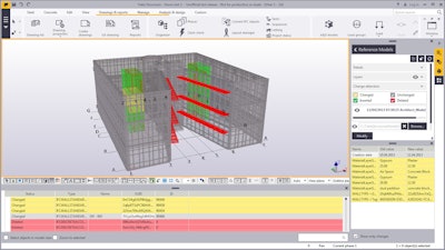 With Tekla Structures 2016, collaboration has become easier and more reliable with its advanced functionalities such as Industry Foundation Classes (IFC) file change management. When another discipline working on the construction project makes changes, Tekla Structures users can now see what has changed in the IFC reference model.
