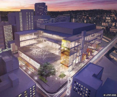 The Washington State Convention Center expansion will double the size of the facility by adding around 250,000 square feet of exhibit space, 120,000 square feet of meeting room space and a ballroom.