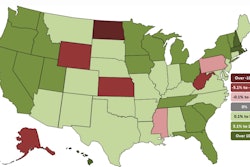 Hawaii added the highest percentage of new construction jobs during the past year, followed by Rhode Island, Massachusetts and New Hampshire. North Dakota lost the highest percent and total number of construction jobs. Other states that lost jobs for the year include Alaska, Wyoming, West Virginia, Kansas, Mississippi and Pennsylvania.