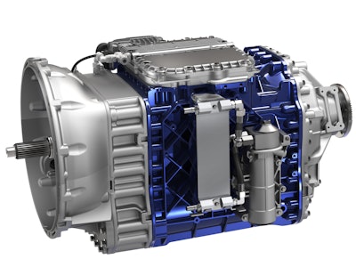 Volvo's new I-Shift with Crawler Gears automated manual transmission offers vocational and highway customers improved startability and maneuverability.
