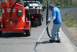 In cold temperatures, the pavement contracts and cracks open to their widest point. In hot temperatures, the pavement expands and closes the cracks. This is why spring and fall are considered the optimal time for crack repair.