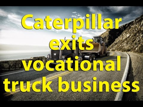 [VIDEO] Caterpillar Ends Production of On-highway Vocational Trucks