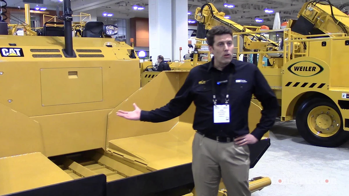 [VIDEO] Features of the New Caterpillar AP355F Tracked Asphalt Paver ...