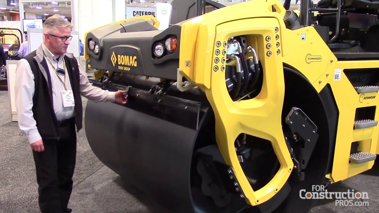 [VIDEO] Bomag BW206AD Double Drum Roller Features Larger Drum Diameter