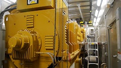 Seven Cat CG260 gas gensets from Mannheim, Germany, with gas clean-up and emissions reduction technologies, meeting all local-state-federal air quality requirements.