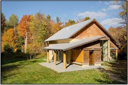 Figure 1. Exterior view of the Schultz Residence .