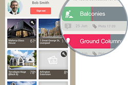 The GenieBelt dashboard provides an overview of all projects, notifications of important actions needed and a visualization of project goals.