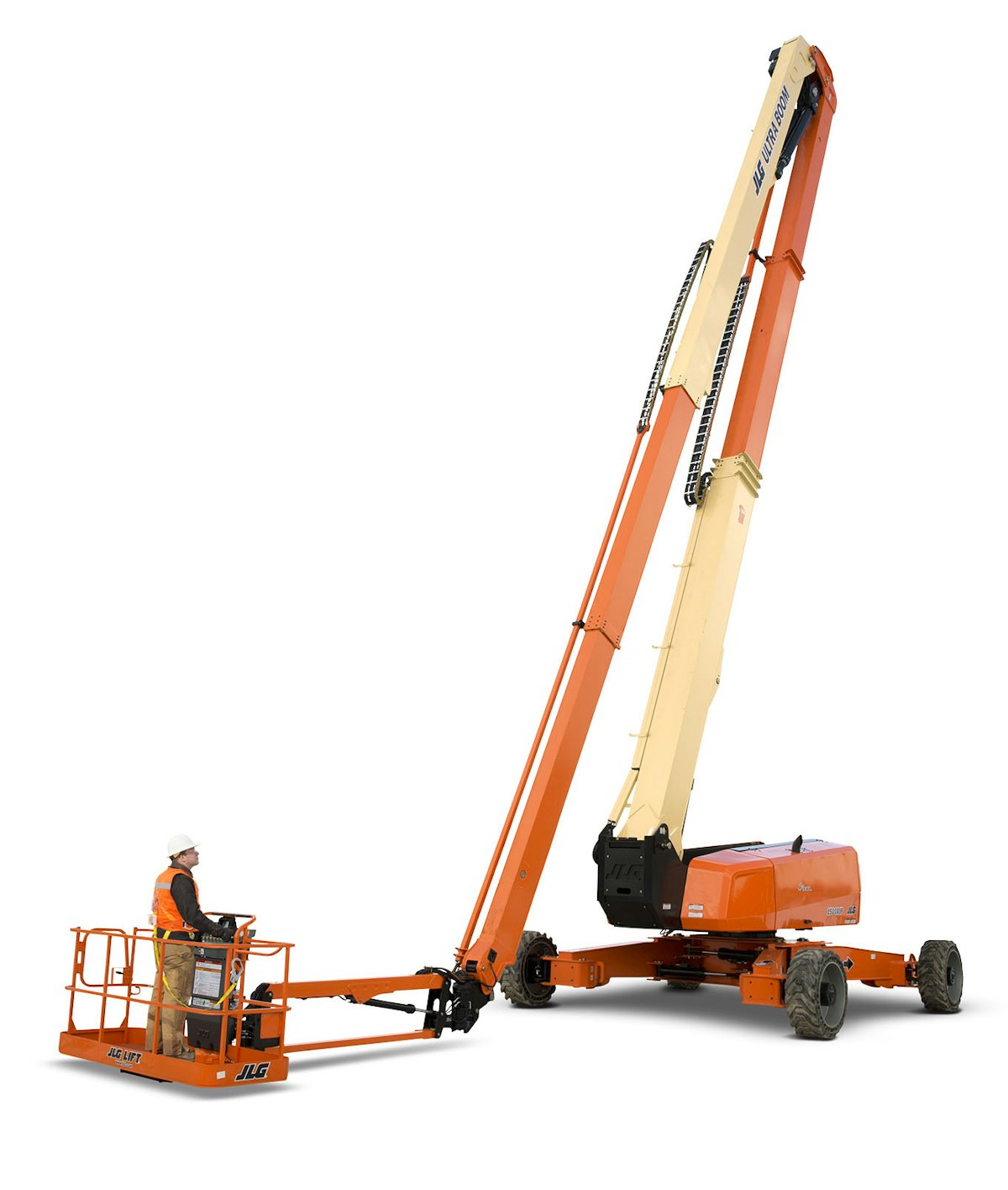 JLG Industries Previews World's Tallest Articulating Boom Lift at bauma