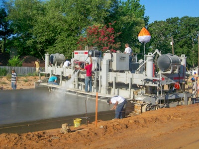 The controllers on today's concrete pavers can manage multiple functions simultaneously, allowing the paver to react more quickly. Adjustments can often be made at the touch of a button.