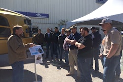 Volvo Construction Equipment and its golden-painted articulated hauler will continue to travel throughout North America in 2016. The hauler will end its journey at global construction industry trade show CONEXPO-CON/AGG in March of 2017, where it will be auctioned off, with proceeds benefitting training programs that encourage new generations to enter the construction industry, including SkillsUSA and Skills Canada.