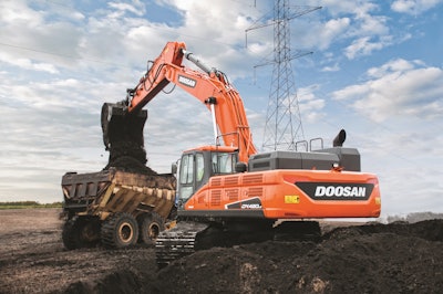 Doosan DX420LC 5 crawler excavator 573cd00aa73c3