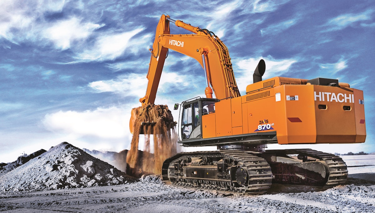 Hitachi Updates ZX670LC-6 and ZX870LC-6 Excavators with Tier