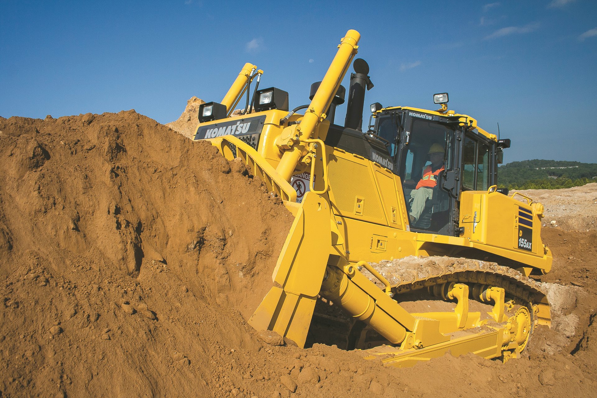 Komatsu D155AX-8 Crawler Dozer From: Komatsu America Corp. | For