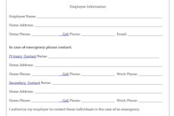 NAPSA Emergency Contact Form 573ddac2b9387