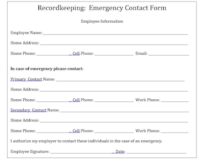 NAPSA Emergency Contact Form 573ddac2b9387