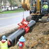 Attachments have made it simpler to move and place pipes while increasing safety by eliminating the need to unhook any straps.