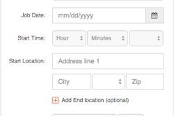 For contractors, the process starts by scheduling a job in the TruckTap portal. The schedule includes all the trucks you’ll need for that day and any additional job instructions.