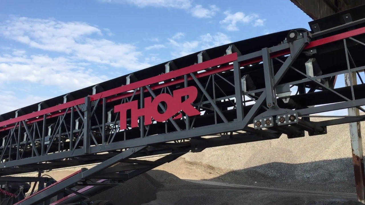 THOR Grinder & Conveyor at Gallagher Asphalt