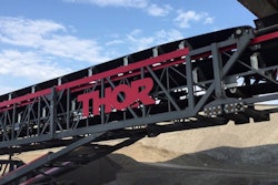 THOR Grinder & Conveyor at Gallagher Asphalt