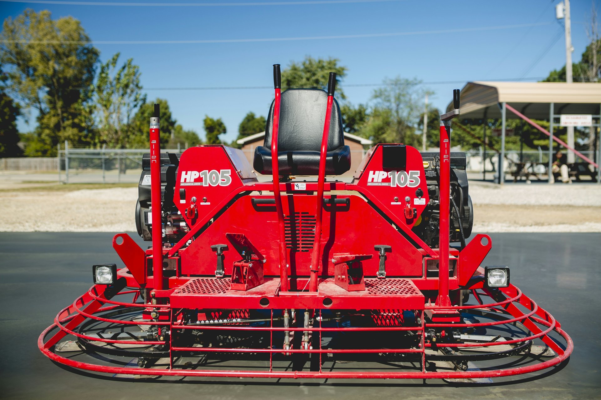 Allen HP105 Riding Trowel From Allen Engineering Corporation