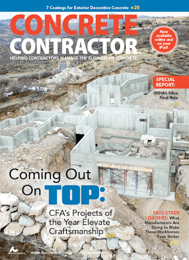 Concrete Contractor June/July 2016