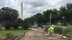 1. The Finley Asphalt team began work on July 6th, 2015 and work was to be completed by July 11th, 2015 at the U.S. Department of Agriculture Whitten building in Washington, DC. The work was to be completed in the front main parking lot. The objective of the project was to rehabilitate the parking lots, remove and replace concrete curbs, re-stripe the entire lot and then replace two magnetic loop vehicle detectors.