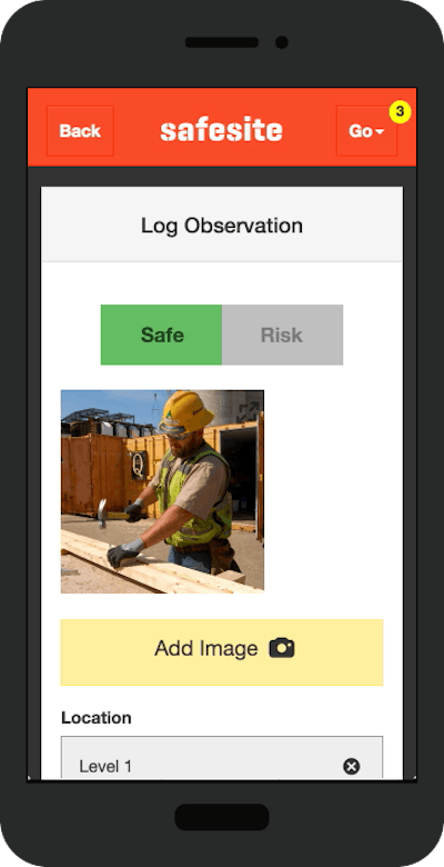 Real-time notifications when safety issues are raised.
