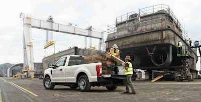 Ford Increases towing and payload capacity on 2017 Super Duty pickups.