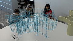 “Our digital world is growing exponentially but we interact with it in the same way we did 30 and 40 years ago—behind 2D screens,” Aviad Almagor Director of Trimble’s Mixed-Reality Program says. “With mixed reality, the digital content crosses the threshold into the real world. This process dramatically improves our ability to understand the relations between the physical and digital assets, it transforms the way we consume, interact and communicate information.”