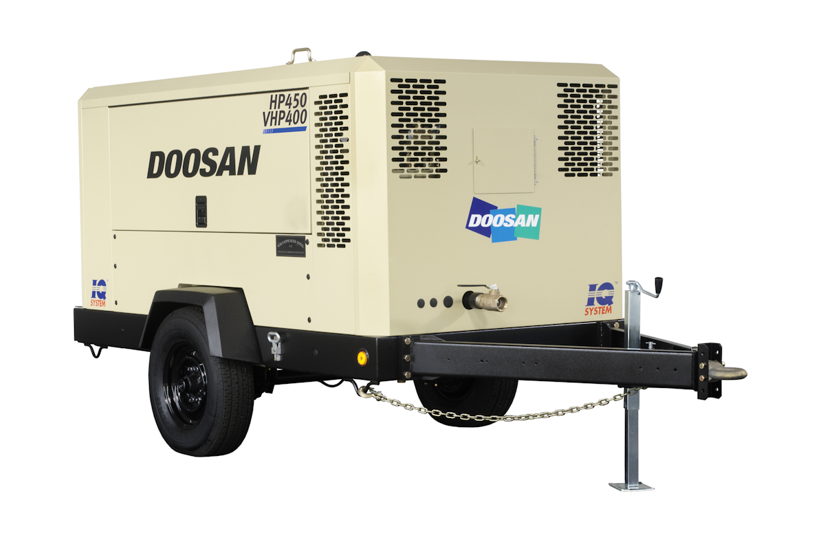Doosan P425/HP375 Tier 4 Final Dual Pressure Compressors From Doosan