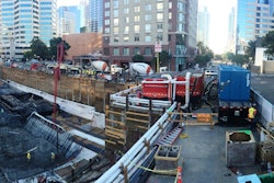 Aggreko provides temperature control solutions for the construction industry; a project for the San Diego County Superior Court is shown above.