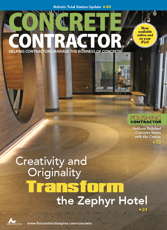 Concrete Contractor Aug/Sept 2016