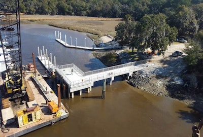 Daufuskie Island is only accessible by boat or ferry, so it critical that the primary boat landing on the west side of the island is always safely accessible. Beaufort County, which is responsible for maintenance of the boat landing, had Cape Romain Contractors replace all the slabs and pile caps with more than 1,000-square-feet of QUIKRETE Form & Pour.