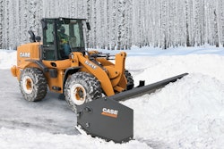 Working with construction equipment in snow removal applications also allows for greater visibility in many applications.