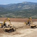 Kuersten used two Cat D6 dozers and two Cat 336F excavators, each equipped with Trimble GSC900 grade control units, as primary grading machines on the 400,000-cu.-yd. Harrison Creek Water Impoundment project.