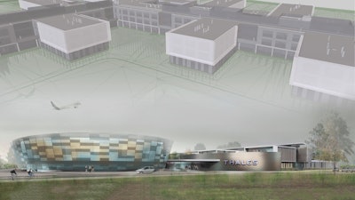 Best BIM Project of 2016 and Best Commercial Project: Campus Thales Bordeaux, France, by GA group. Construction of this 56,000-square-meter project took only 18 months thanks to error-free information available at the right time.