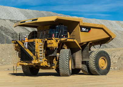 Caterpillar 794 Ac Mining Truck From Caterpillar Cat For