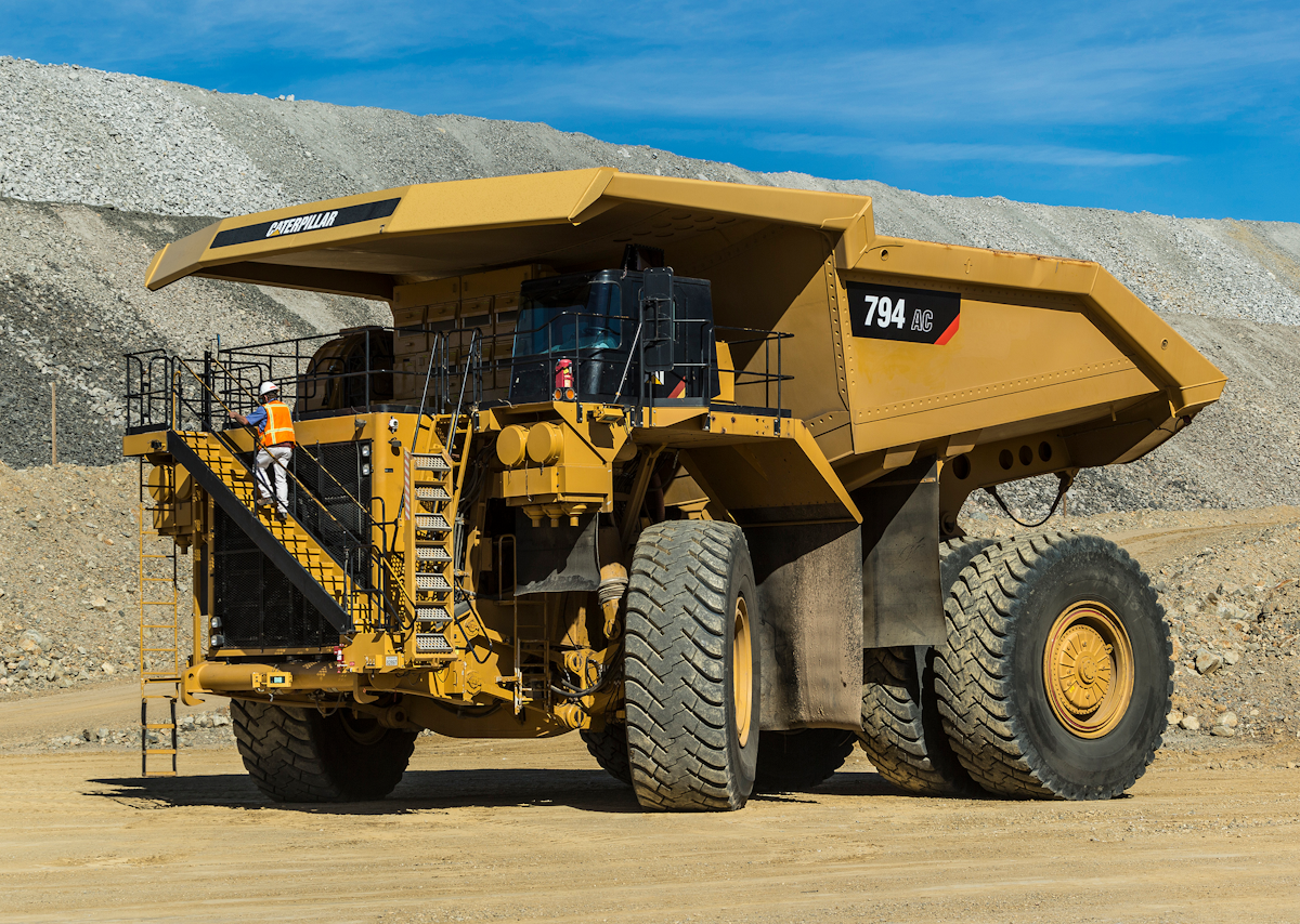 Caterpillar 794 Ac Mining Truck From Caterpillar Cat For