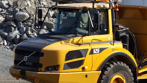 Autonomous machines can be used to perform repetitive tasks, such as hauling material along a predefined route.