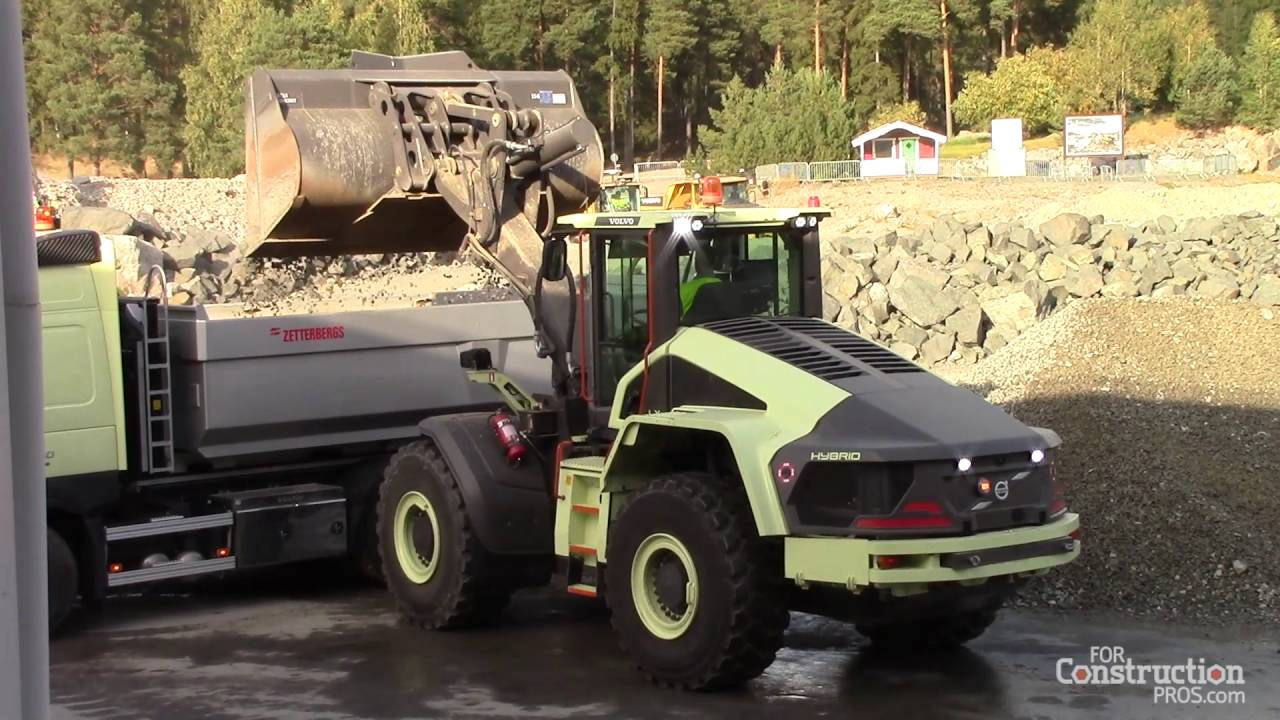 [Video] Electromobility Enables Up to 50% Fuel Efficiency Gain in Volvo's LX1 Hybrid Loader
