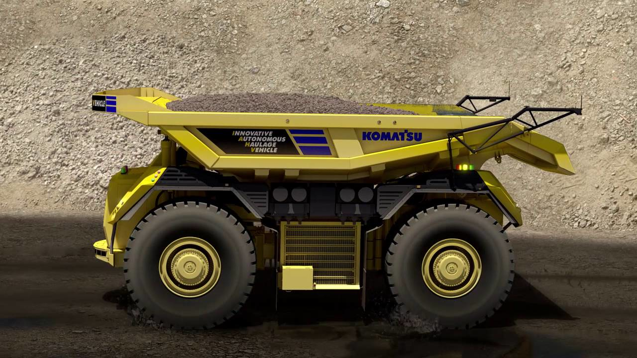 [Video] Komatsu Innovative Autonomous Haulage Vehicle
