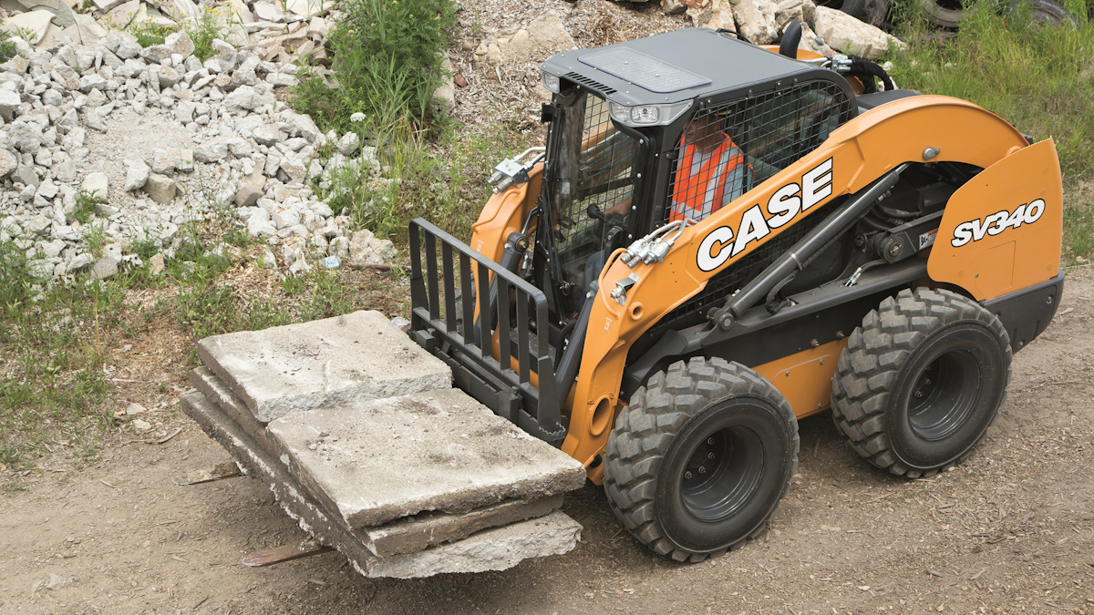 New SV340 is Case's Most Powerful Skid Steer to Date From Case Construction Equipment CNH