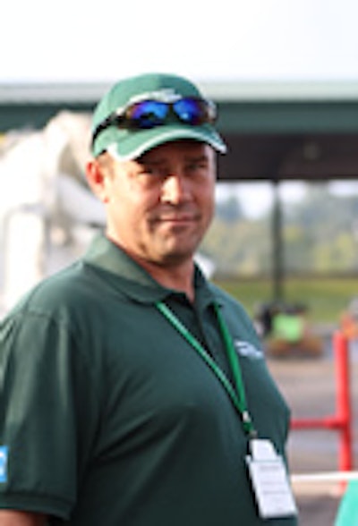 Chris Harrison from Mobley Concrete Company in Russellville, AR, earned top honors at this year’s National Ready Mixed Concrete Association’s National Mixer Driver Championship.