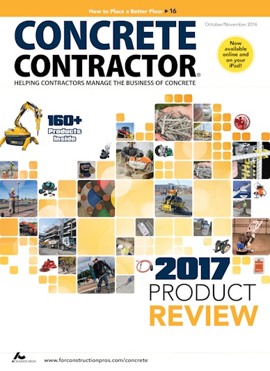 Concrete Contractor Oct/Nov 2016