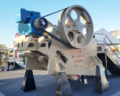 KPI 3365 Pioneer Jaw Crusher MINExpo 58078b853b311
