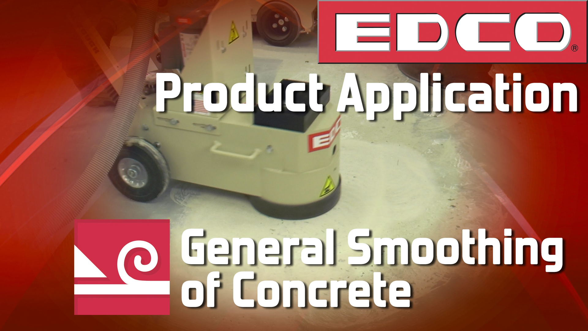[VIDEO] Concrete Surface Smoothing with EDCO Wedge-Less Grinder